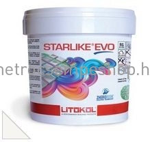 2,5 KG LITOKOL STARLIKE EVO Bianco Assoluto fehér epoxy gyanta fugázó