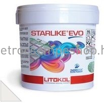 2,5 KG LITOKOL STARLIKE EVO Bianco Giaccio fehér epoxy gyanta fugázó