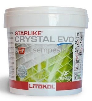 2,5 KG LITOKOL STARLIKE EVO CRYSTAL színtelen epoxy gyanta fugázó
