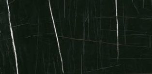 60x120 GE Sahara Noir fekete fényes márványos padlólap