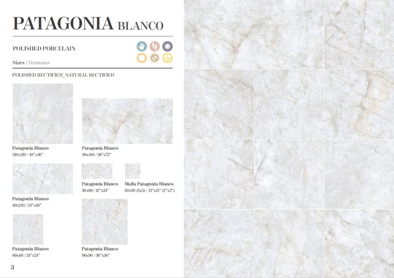 60x120 GE Patagonia Blanco fehér matt onyx hatású greslap