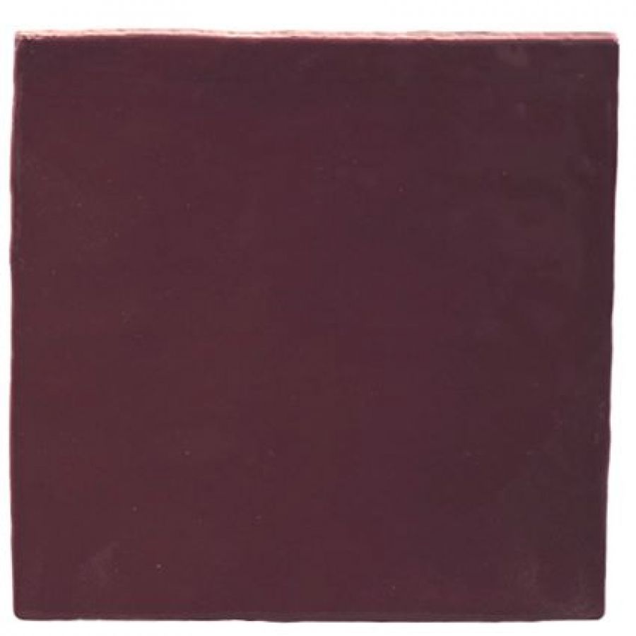 15x15 cm Mo New Country Bordeaux bordó rusztikus falicsempe