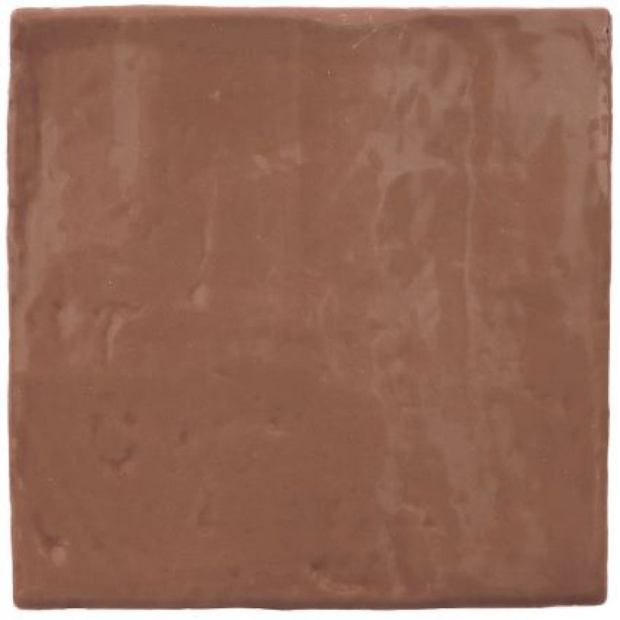 15x15 cm Mo New Country Clay agyag-terrakotta-barna rusztikus falicsempe