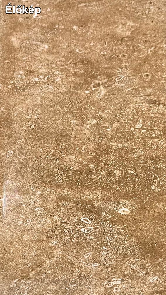 20x60 ST Kinsale Marron barna-bézs kőhatású fényes finoman fózolt fali csempe