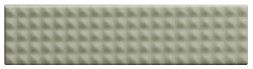 5x20 BISQUIT STUD Salvia zöld matt nyomott mintás fali csempe