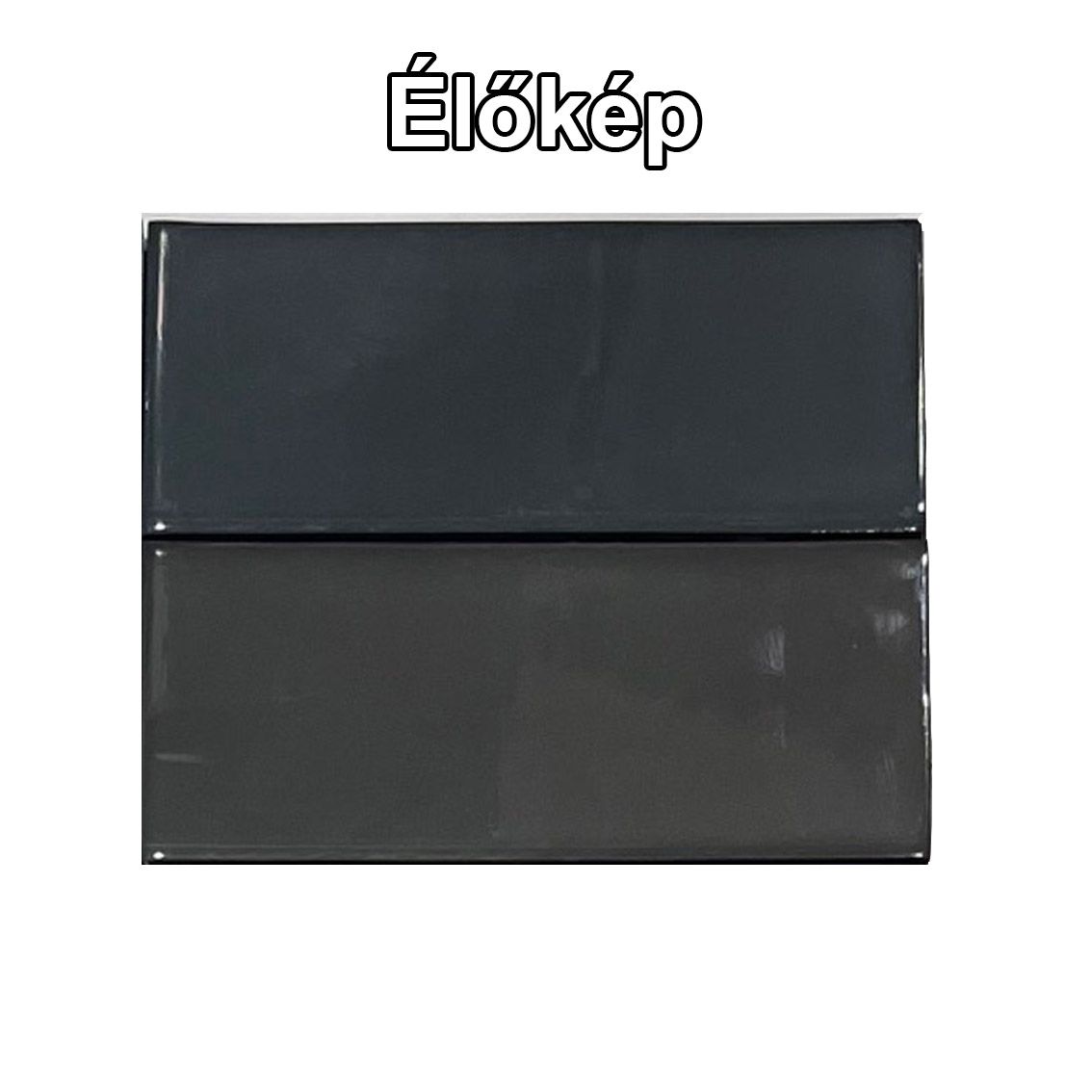 80x80 COSMOS Nero fekete beltéri padlólap