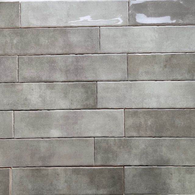 7,5x30 Flandes Gris szürke fényes rusztikus színtónusos csempe