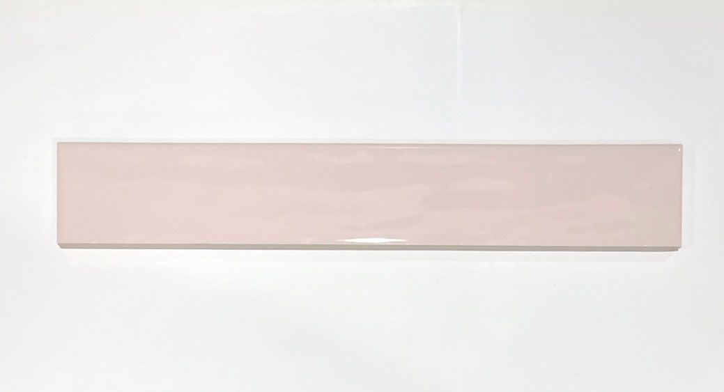 5x30 Ava Pink Flush rózsaszín fényes rusztikus csempe