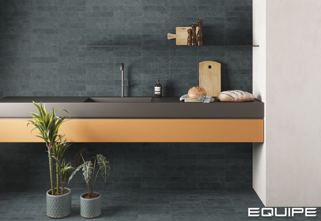 20X20 EQUIPE STAGE DENIM BLUE Kék fagyálló járólap