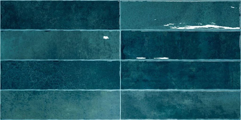 7,5x30 Nairobi Blue kék fényes rusztikus színtónusos csempe 7,5x30 Nairobi Blue kék fényes rusztikus színtónusos csempe