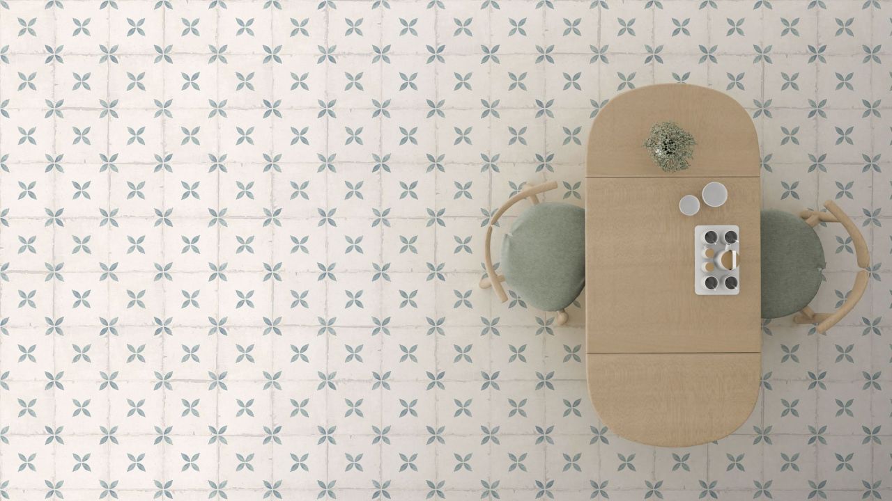 25x25 KE SOFIA MARINA törtfehér mintás matt Járólap 25x25 KE SOFIA MARINA törtfehér mintás matt Járólap