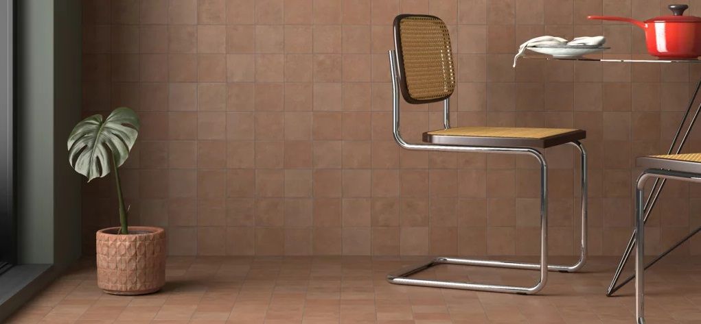 10x10 Stage Teracotta színű fagyálló PADLÓ és FALBURKOLAT