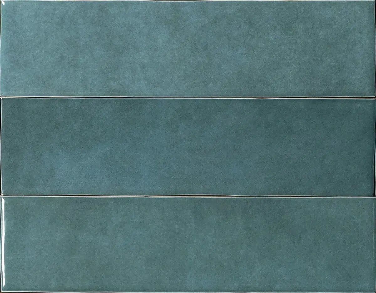 6,5x25 ZELLIJ ZELLIGE OCEAN KÉK fényes csempe