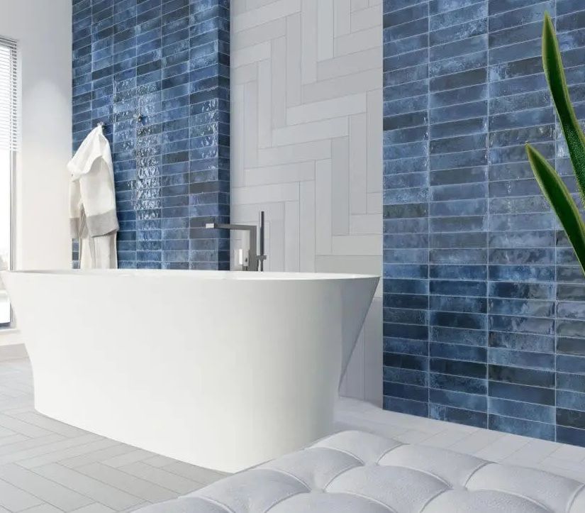 6,5x20 CEB AZUL KÉK prémium fürdőszobai csempe