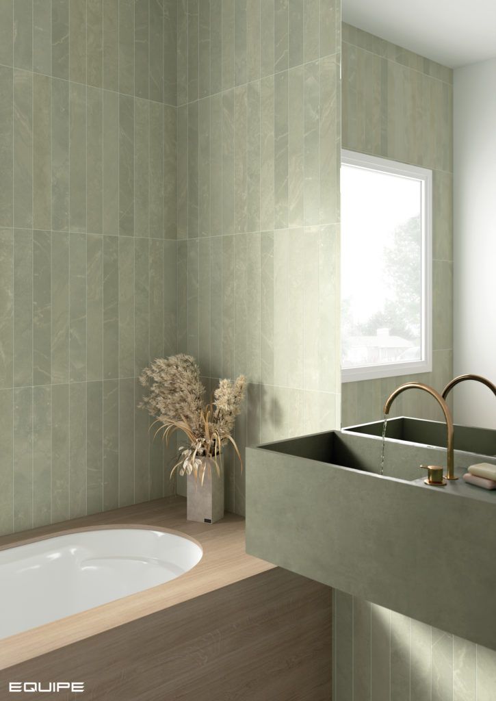 EQUIPE MARMORIS MATCHA márványos zöldes padló és falburkolat