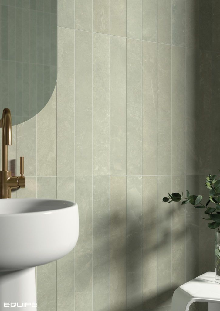 EQUIPE MARMORIS MATCHA márványos zöldes padló és falburkolat