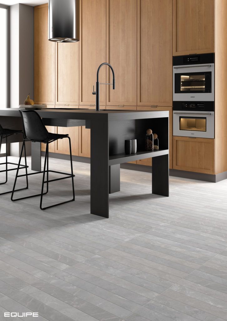 EQUIPE MARMORIS GREY matt SZÜRKE márvámnyos hosszúkás járólap és burkolat