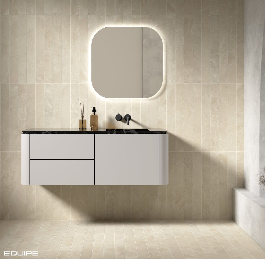 EQUIPE MARMORIS TAUPE matt BÉZS márvámnyos hosszúkás UNI burkolat