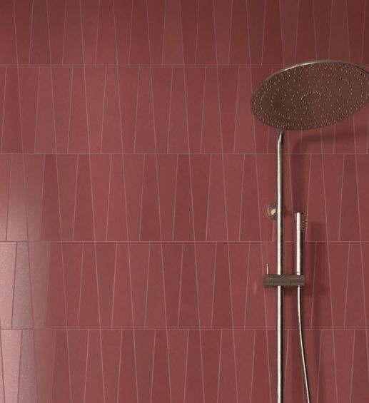 EQUIPE BAMBOO GRANADA vörös padlólap és falburkolat