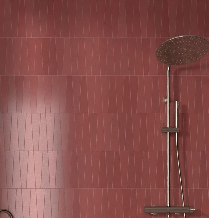 EQUIPE BAMBOO GRANADA vörös padlólap és falburkolat