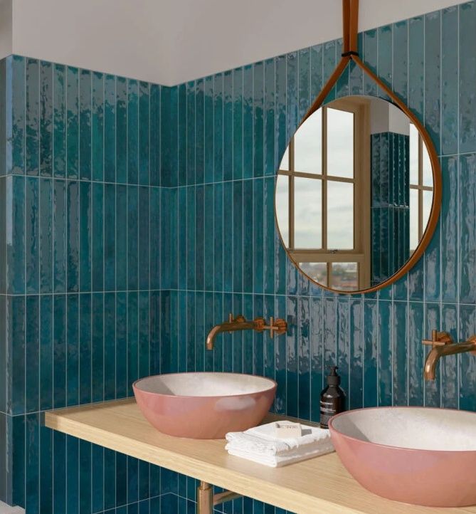 5x40 CELTIX Mar Türkizkék csempe falburkolat