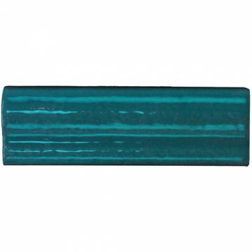 5x15 TURQUOISE MOLDURA Záróelem türkiz színben