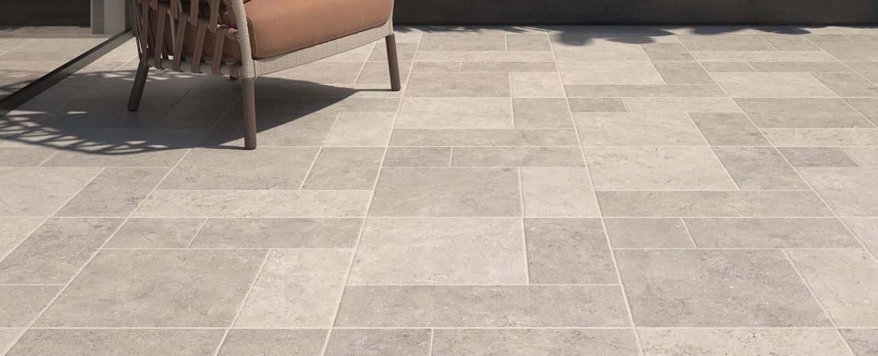 60x120 MONTPELLIER GRIS szürke moduláris kültéri burkolat