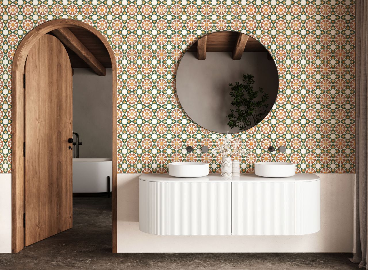 22x22 MARROKOI ZELLIGE OURIKA prémium design Burkolat