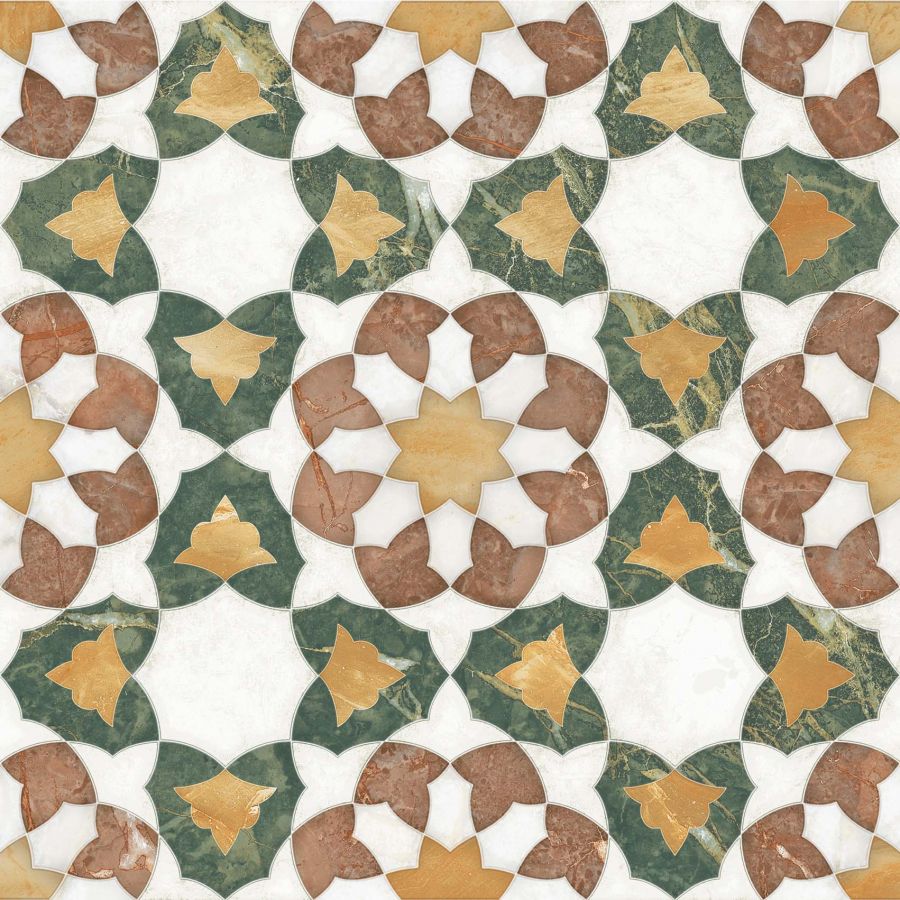 22x22 MARROKOI ZELLIGE OURIKA prémium design Burkolat