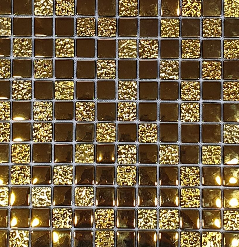 STILL GOLD Aranyos prémium mozaik dekor csempe STILL GOLD Aranyos prémium mozaik dekor csempe